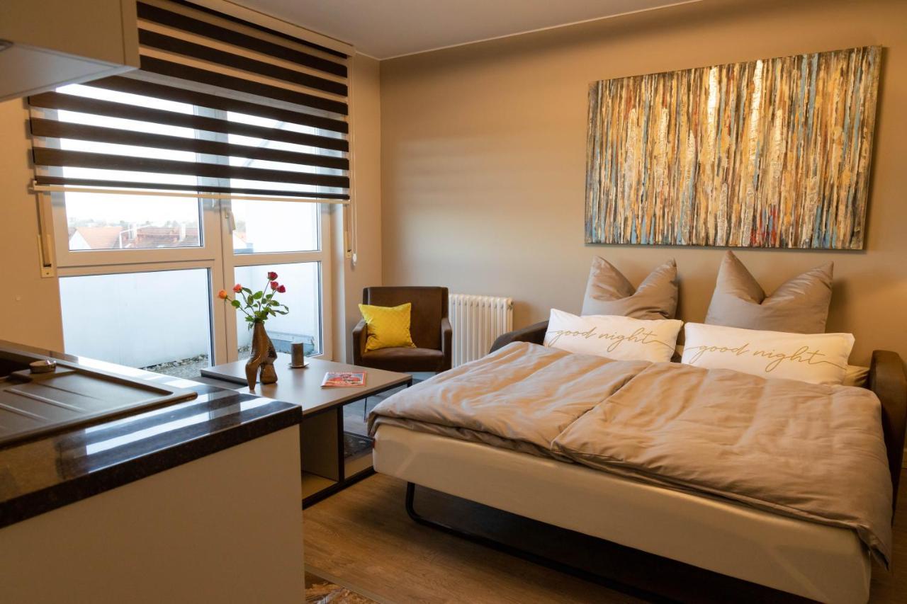 Deluxe Apartment Mit Tiefgarage In Naehe Messe-Bmw-Porsche-Dhl-Flughafen-Flugzeugwerk Der Deutsche Aircraft Leipzig Eksteriør billede
